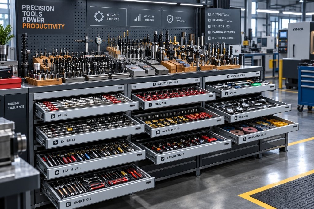 Precision Tooling & Workshop Setup at Thogai
