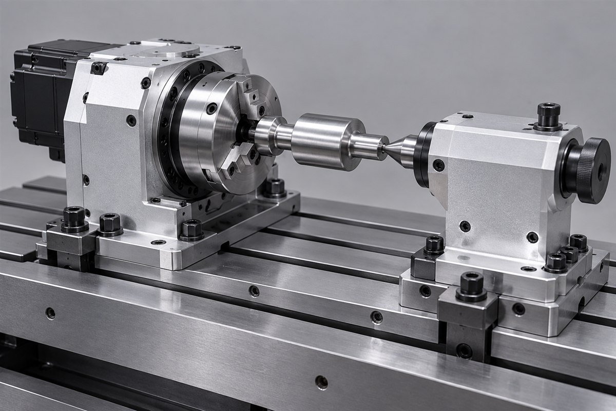 4th Axis Fixtures with Headstock