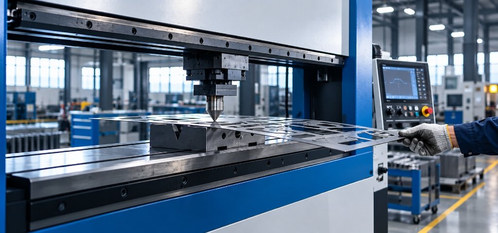 CNC Press Brake Sheet Metal Forming Station